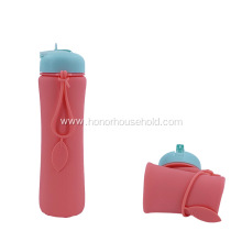 500ml Foldable Silicone Water Bottle